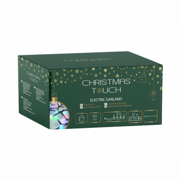 Světelná girlanda Christmas Touch Cherry, 2 m, 20 LED