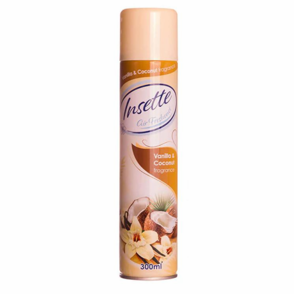 INSETTE OSVĚŽOVAČ VZDUCHU VANILKA A KOKOS 300ML