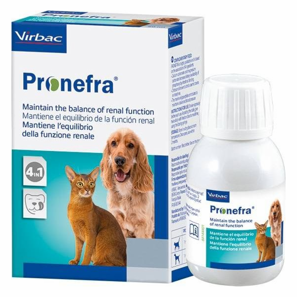VIRBAC Pronefra Kidney support - doplňky stravy pro psy a...
