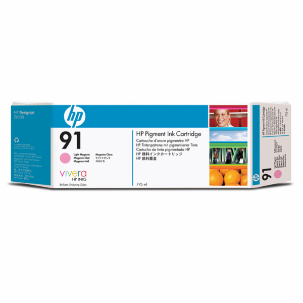 C9471A HP #91 775 ml Light Magenta Ink Cartridge DG Z6100