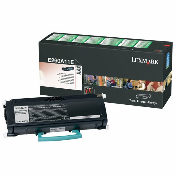 Lexmark E260, E360, E460 3.5K Return Program Toner Cartridge
