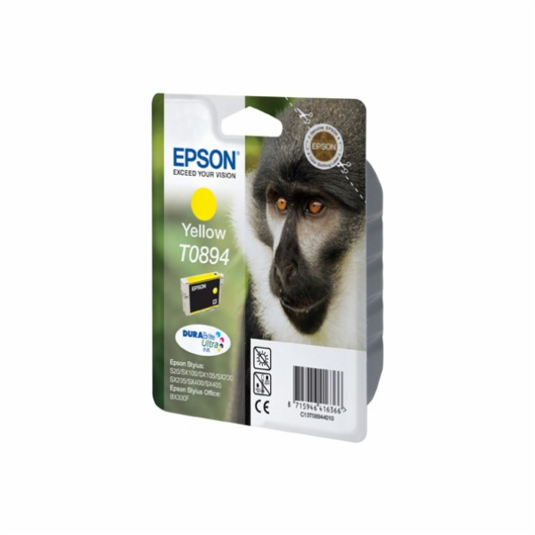 EPSON Yellow Ink Cartridge SX10x 20x 40x  (T0894)
