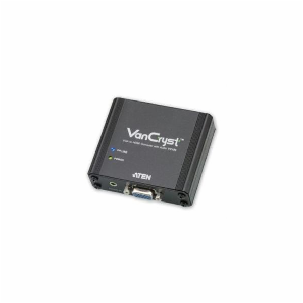 ATEN Konvertor VGA na HDMI s audiem, max. 1080p