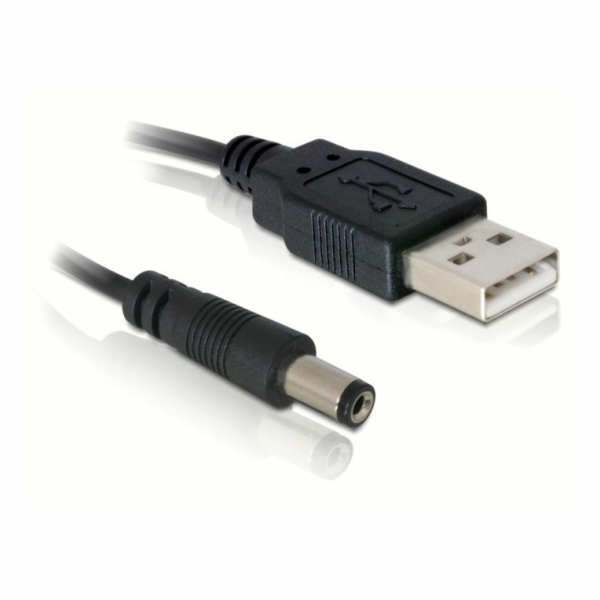 Delock - Elektrický kabel - DC jack 5.4 mm (M) do USB (M)...
