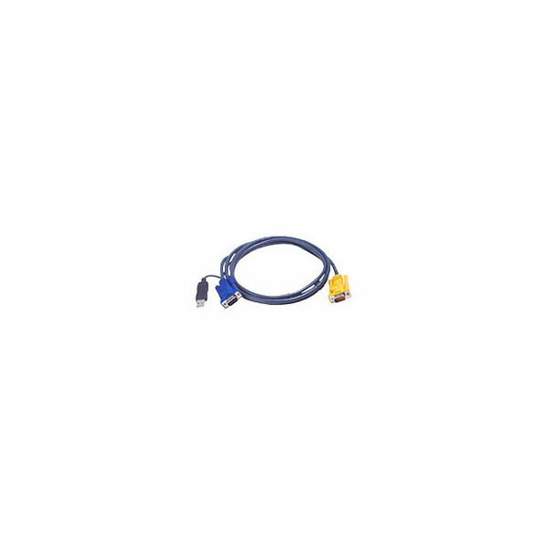 ATEN integrovaný kabel KVM USB 2L-5201U 1.2 M 