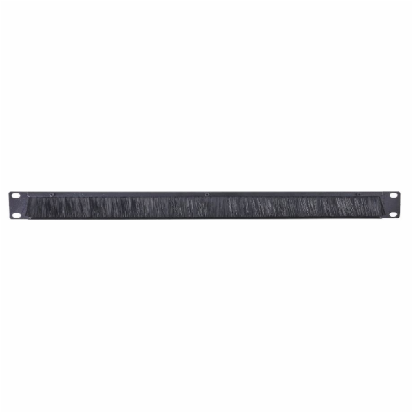 APC 1U CABLE PASS-THRU W/ BRUSH STRIP BLACK