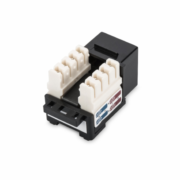 Digitus CAT 6 Keystone Jack, nestíněný RJ45 na LSA, barva...