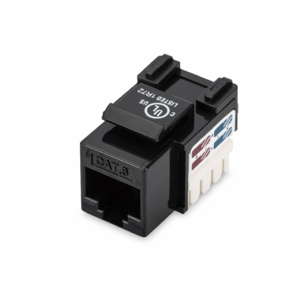 Digitus CAT 6 Keystone Jack, nestíněný RJ45 na LSA, barva...
