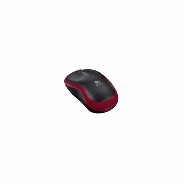 Logitech Wireless Mouse M185, red