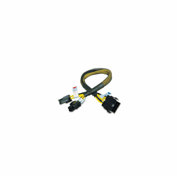 AKASA kabel  prodloužení k 8pin ATX PSU, 30cm