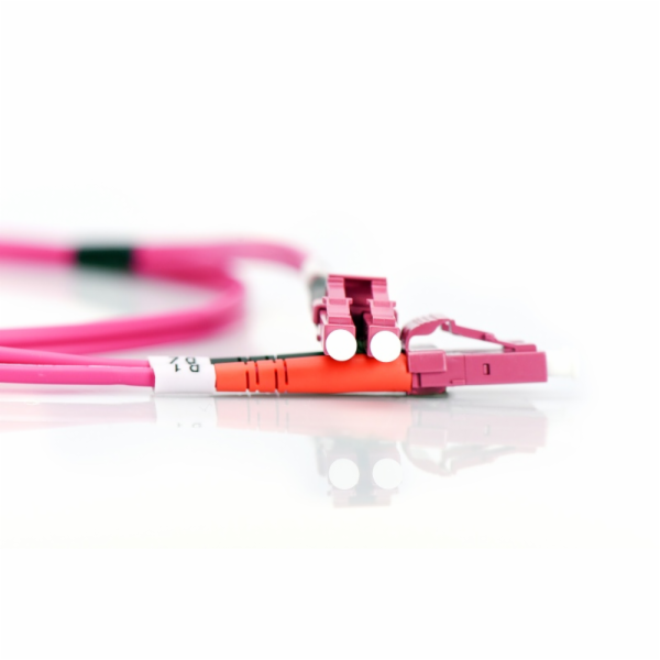 DIGITUS Fiber Optic Patch Cord, LC to LC, Multimode OM4 -...