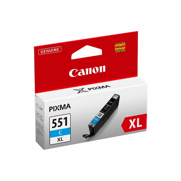 Canon CARTRIDGE CLI-551C XL azurová pro Pixma iP, Pixma i...