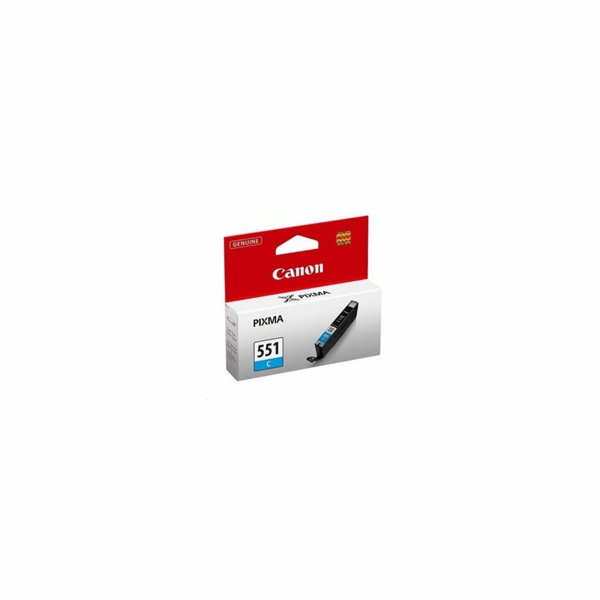 Canon CARTRIDGE CLI-551C azurová pro Pixma iP, Pixma iX, ...