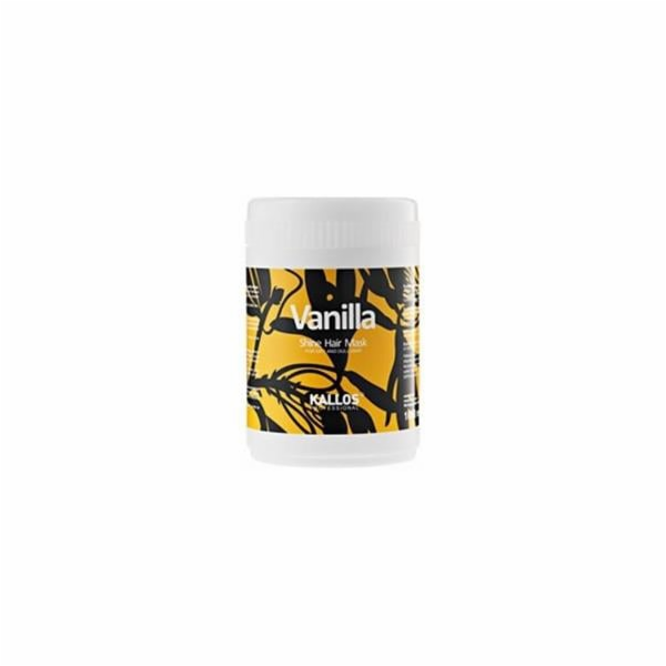 Maska na vlasy Kallos Vanilla Shine Hair Mask 1000ml