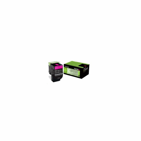 TONER LEXMARK 702HM Magenta High Yield Return Program Ton...