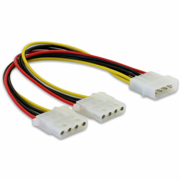 DeLOCK "Napájecí kabel 2x 5,25"" 11cm"