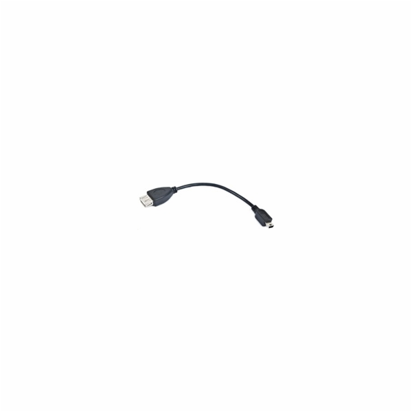GEMBIRD Kabel USB 2.0 A-Mini B OTG 15cm (F/M, pro tablety...