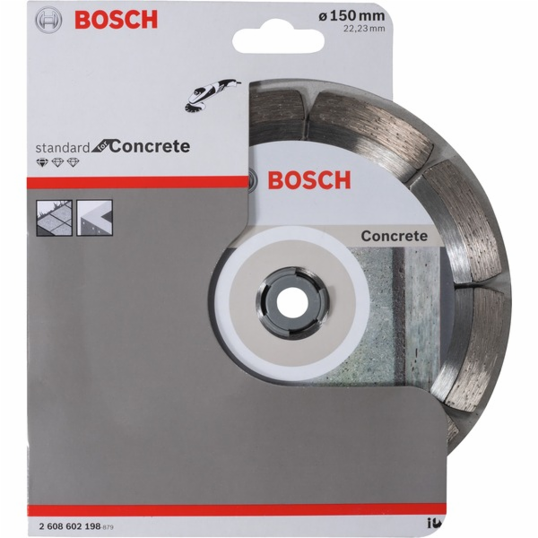 DIAMANTOVÝ SEGMENTOVANÝ DISK; 150X22,23 mm