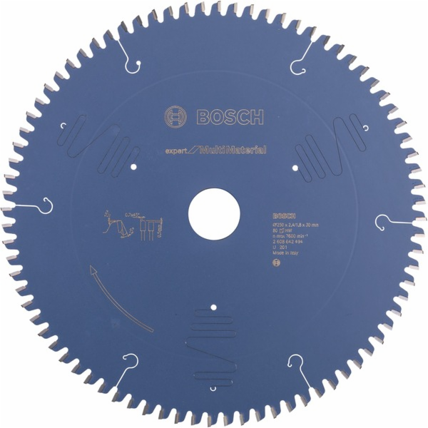 Pilový kotouč Bosch Expert for Multi Material, O 250mm, 80Z