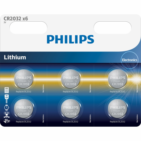 PHILIPS CR2032P6/01B