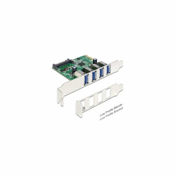 Delock - USB adaptér - PCIe 2.0 - USB 3.0 x 4