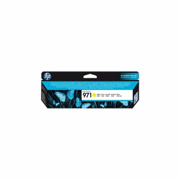 CN624AE Žltá atramentová kazeta HP971 Officejet