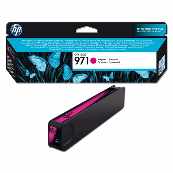 CN623AE Purpurová atramentová kazeta HP971 Officejet