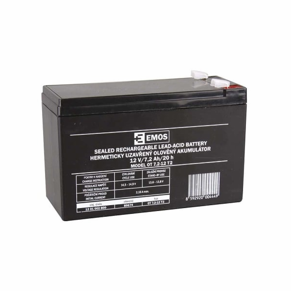 EMOS SLA 12V 7,2Ah ,3 1201002800 Emos baterie SLA 12V / 7...