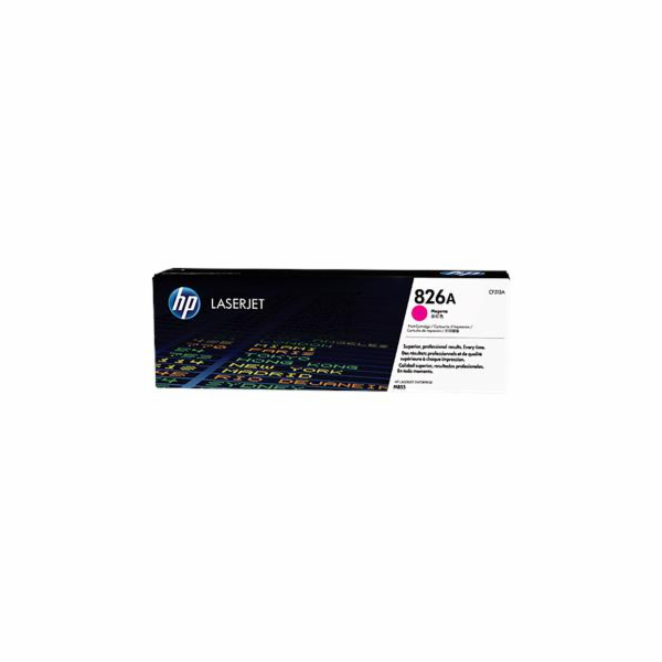 HP 826A Magenta LJ Toner Cart, CF313A (31,500 pages)