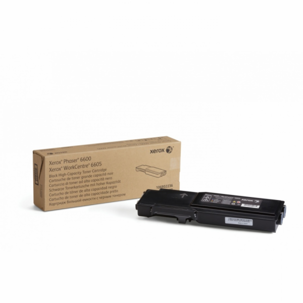 Xerox  Phaser 6600/WC 6605 ,  BLACK HIGH CAPACITY TONER C...