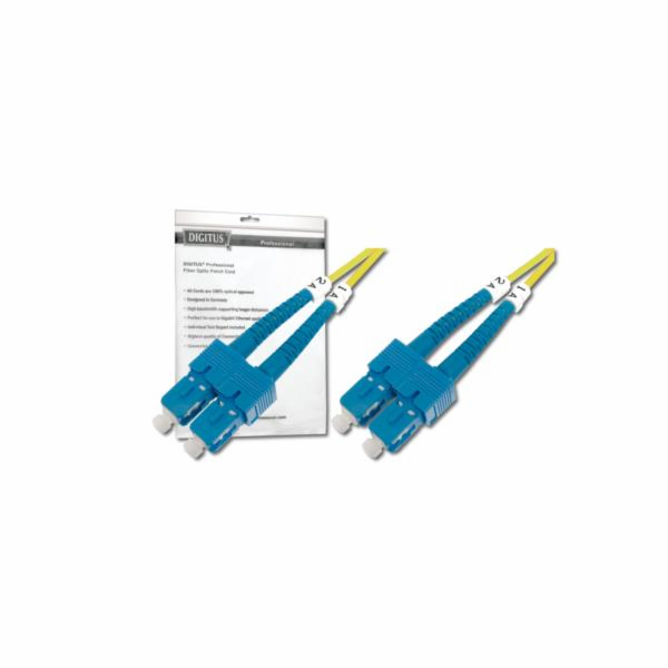 Digitus LWL Patchkabel, Duplex, SC > SC Stecker, Singlemo...