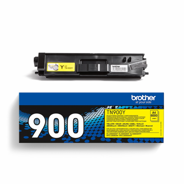 Brother TN-900Y - originální Brother - TN-900Y, toner yel...