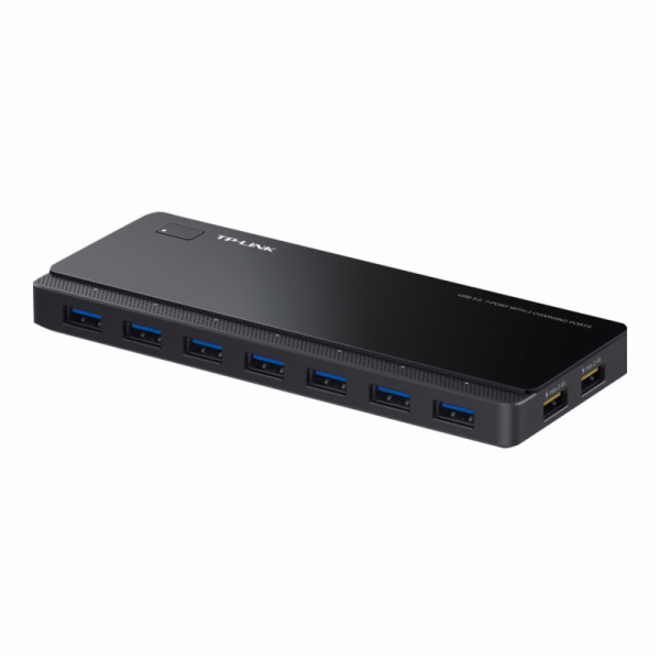 TP-Link 7portový rozbočovač USB 3.0 se dvěma nabíjecími p...
