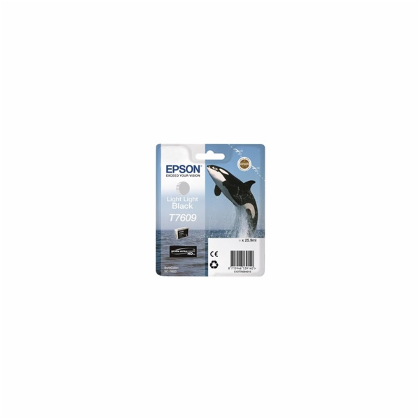 EPSON ink čer ULTRACHROME HD "Kosatka" - Light Light Blac...