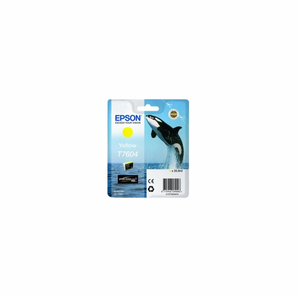 EPSON ink bar ULTRACHROME HD "Kosatka" - Yellow - T7604 (...