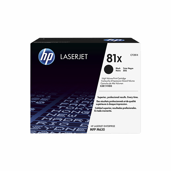 HP toner 81X/Black/25 000 stran