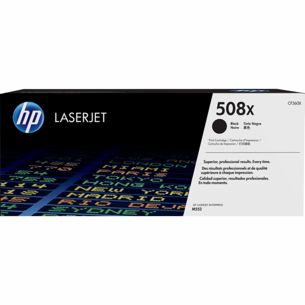Tonerová kazeta HP CF360X č. 508X HY (černá)