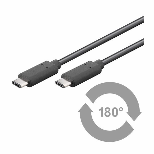 Kabel USB 3.1 konektor C/male - USB 3.1 konektor C/male ,1m