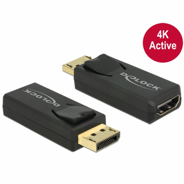 DeLOCK adaptér DisplayPort 1.2 na HDMI