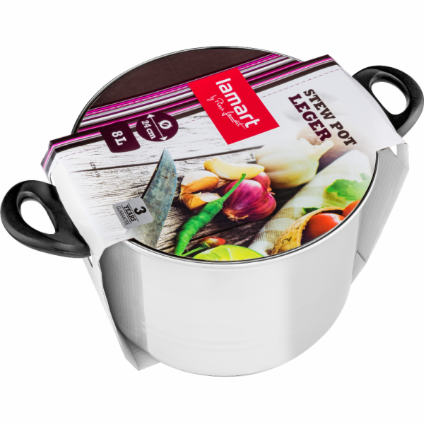 Lamart LTB2418 Nerzeový hrnec LEGER, 7,9 l