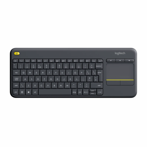 Logitech Wireless Keyboard Touch Unifying K400 Plus, CZ