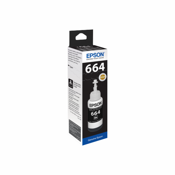Epson inkoustová náplň L100/L200/L210/L355/L550 Black 70ml