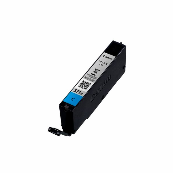 CANON CARTRIDGE CLI-571XL C azurová pro PIXMA MG575x, MG6...