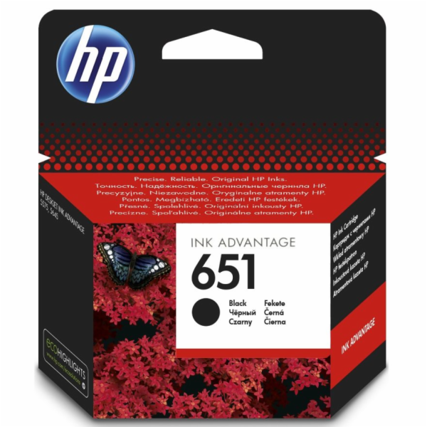 HP 651 Black, C2P10AE