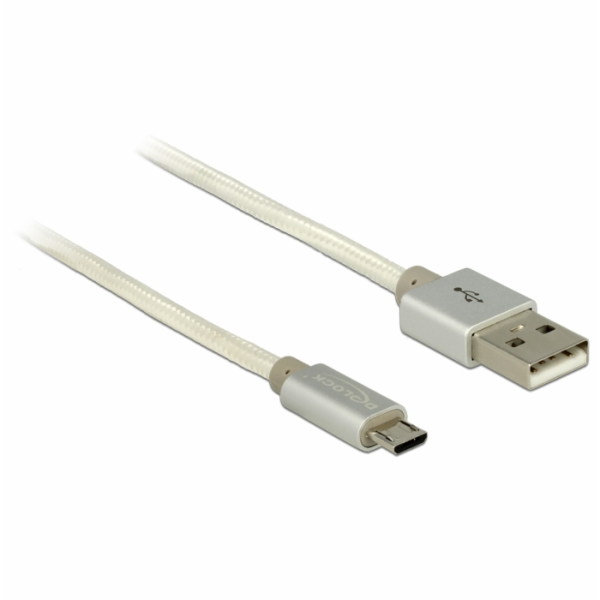 Delock - Kabel USB - Micro USB typ B (M) do USB (M) - USB...