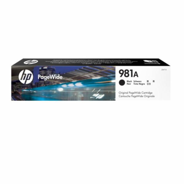 HP 981A - 106 ml - černá - originální - PageWide - inkous...