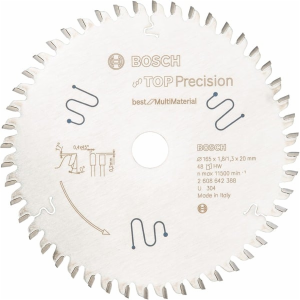 Pilový kotouč Bosch Best for Multi Material, O 165 mm, 48T