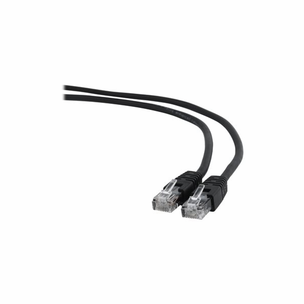 Gembird RJ-45 / RJ-45, Cat 6, U / UTP, 0,25 m, černá (PP6...