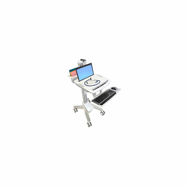 ERGOTRON StyleView® EMR Cart with LCD Arm, Pojízdný multi...