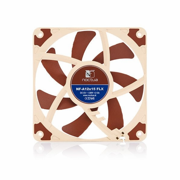 Noctua NF-A12x15-FLX, 120x120x15 mm, 3-pin, 1850 RPM
